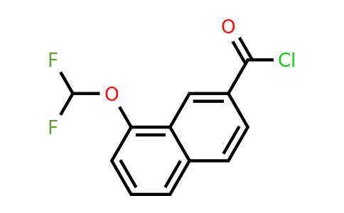 1261800-65-0 | 1-(Difluoromethoxy)naphthalene-7-carbonyl chloride