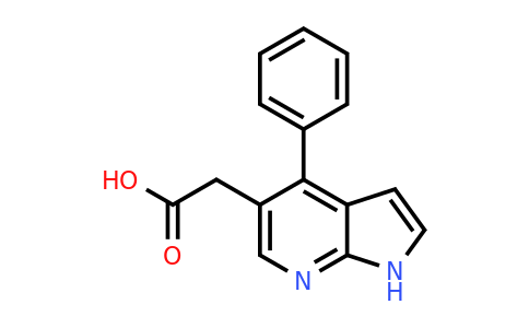 1261886-85-4 | 4-Phenyl-1H-pyrrolo[2,3-b]pyridine-5-acetic acid