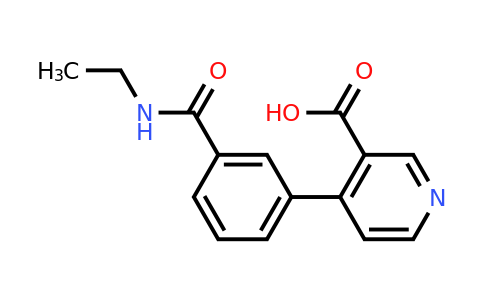 1261913-96-5 | 4-[3-(N-Ethylaminocarbonyl)phenyl]nicotinic acid