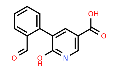 1261925-80-7 | 5-(2-Formylphenyl)-6-hydroxynicotinic acid