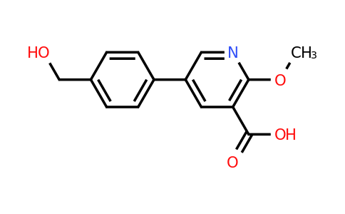 1261926-72-0 | 5-(4-Hydroxymethylphenyl)-2-methoxynicotinic acid