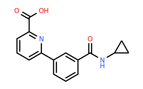 1261937-26-1 | 6-[3-(Cyclopropylaminocarbonyl)phenyl]picolinic acid