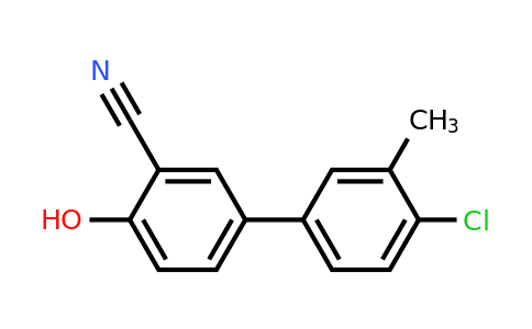 1261942-13-5 | 4-(4-Chloro-3-methylphenyl)-2-cyanophenol