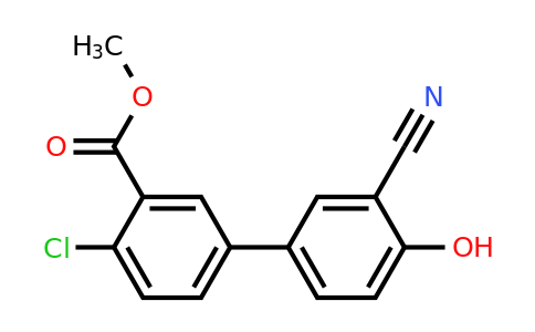 1261942-61-3 | 4-(4-Chloro-3-methoxycarbonylphenyl)-2-cyanophenol