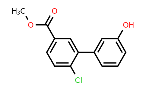 1261944-41-5 | 3-(2-Chloro-5-methoxycarbonylphenyl)phenol