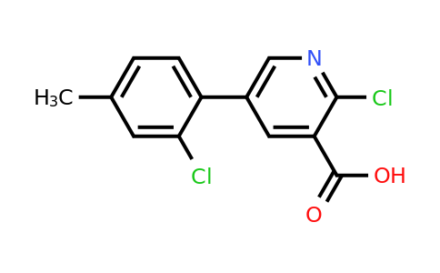 1261949-76-1 | 2-Chloro-5-(2-chloro-4-methylphenyl)nicotinic acid