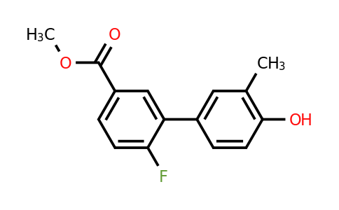 1261952-29-7 | 4-(2-Fluoro-5-methoxycarbonylphenyl)-2-methylphenol