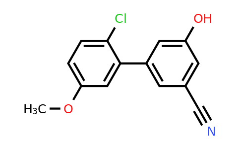 1261953-94-9 | 5-(2-Chloro-5-methoxyphenyl)-3-cyanophenol