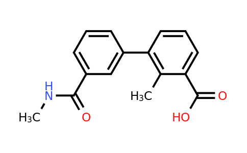 1261955-26-3 | 2-Methyl-3-[3-(N-methylaminocarbonyl)phenyl]benzoic acid