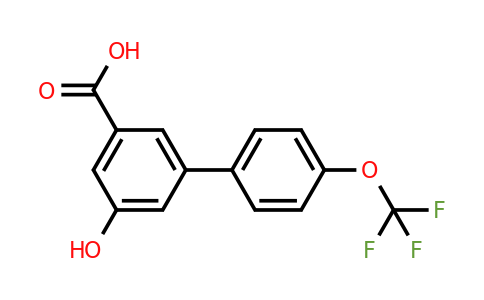 1261977-57-4 | 5-Hydroxy-3-(4-trifluoromethoxyphenyl)benzoic acid