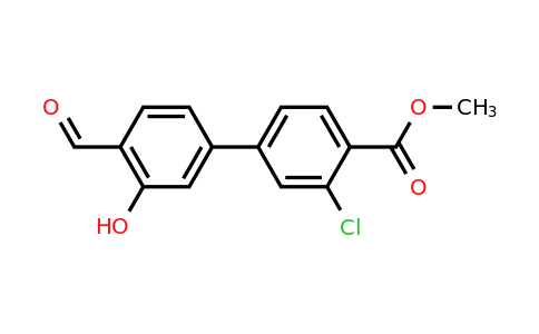 1261988-50-4 | 5-(3-Chloro-4-methoxycarbonylphenyl)-2-formylphenol