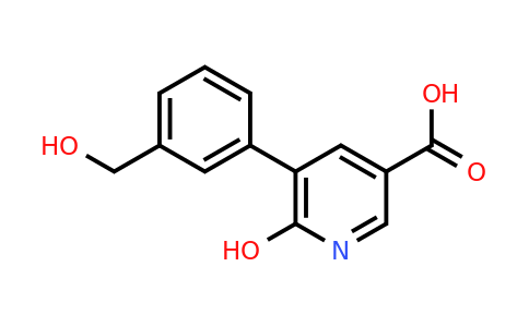 1261991-94-9 | 6-Hydroxy-5-(3-hydroxymethylphenyl)nicotinic acid