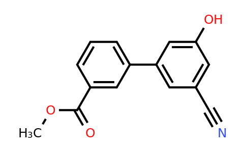 1262000-72-5 | 3-Cyano-5-(3-methoxycarbonylphenyl)phenol