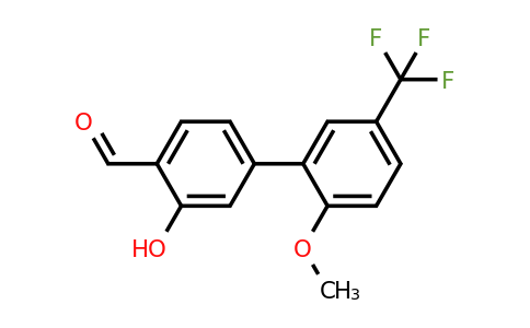 1262003-97-3 | 2-Formyl-5-(2-methoxy-5-trifluoromethylphenyl)phenol