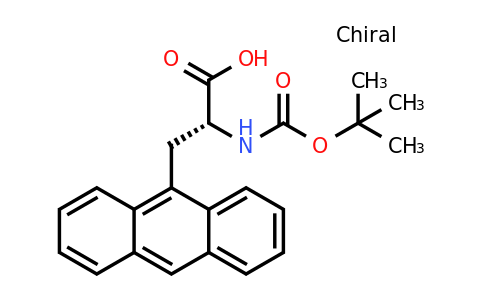 128050-98-6 | (R)-3-(Anthracen-9-yl)-2-((tert-butoxycarbonyl)amino)propanoic acid