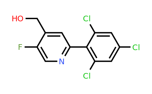 1361471-39-7 | 5-Fluoro-2-(2,4,6-trichlorophenyl)pyridine-4-methanol