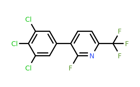 1361514-95-5 | 2-Fluoro-3-(3,4,5-trichlorophenyl)-6-(trifluoromethyl)pyridine