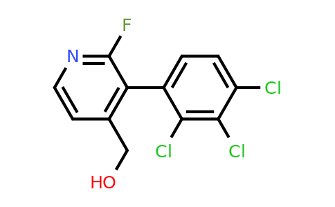 1361523-92-3 | 2-Fluoro-3-(2,3,4-trichlorophenyl)pyridine-4-methanol