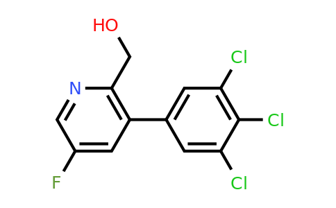 1361524-19-7 | 5-Fluoro-3-(3,4,5-trichlorophenyl)pyridine-2-methanol