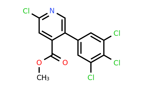 1361554-24-6 | Methyl 2-chloro-5-(3,4,5-trichlorophenyl)isonicotinate