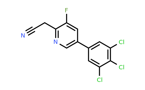 1361567-16-9 | 3-Fluoro-5-(3,4,5-trichlorophenyl)pyridine-2-acetonitrile