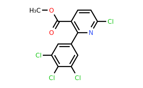 1361604-52-5 | Methyl 6-chloro-2-(3,4,5-trichlorophenyl)nicotinate