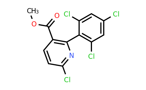 1361648-44-3 | Methyl 6-chloro-2-(2,4,6-trichlorophenyl)nicotinate