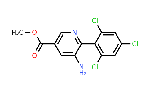 1361659-46-2 | Methyl 5-amino-6-(2,4,6-trichlorophenyl)nicotinate