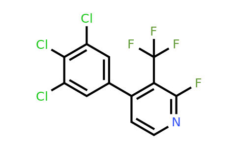 1361674-59-0 | 2-Fluoro-4-(3,4,5-trichlorophenyl)-3-(trifluoromethyl)pyridine