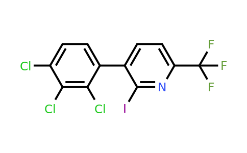 1361674-78-3 | 2-Iodo-3-(2,3,4-trichlorophenyl)-6-(trifluoromethyl)pyridine