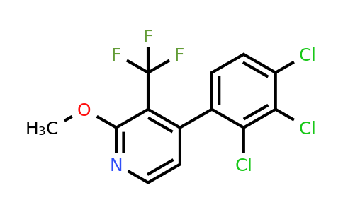 1361676-78-9 | 2-Methoxy-4-(2,3,4-trichlorophenyl)-3-(trifluoromethyl)pyridine