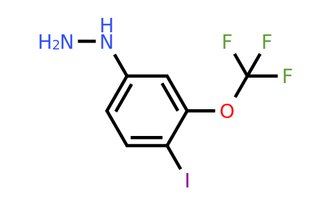 1384511-96-9 | 1-(4-Iodo-3-(trifluoromethoxy)phenyl)hydrazine