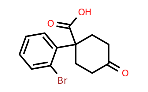 1385694-47-2 | 1-(2-Bromophenyl)-4-oxocyclohexanecarboxylic acid