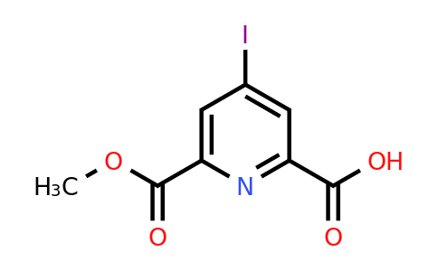 1393552-85-6 | 4-Iodo-6-(methoxycarbonyl)pyridine-2-carboxylic acid