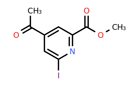 1393554-73-8 | Methyl 4-acetyl-6-iodopyridine-2-carboxylate