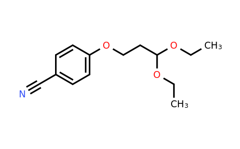 1394040-22-2 | 4-(3,3-Diethoxypropoxy)benzonitrile