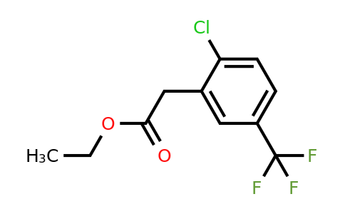 1417506-82-1 | Ethyl 2-chloro-5-(trifluoromethyl)phenylacetate