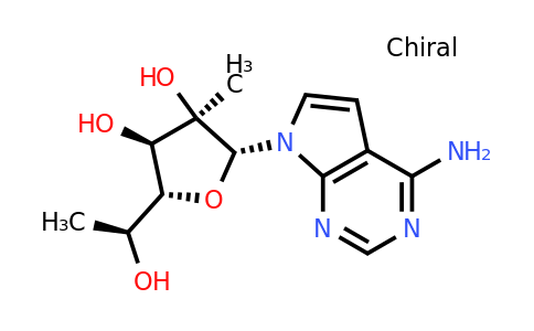 1417563-45-1 | (2R,3R,4R,5R)-2-{4-amino-7H-pyrrolo[2,3-d]pyrimidin-7-yl}-5-[(1S)-1-hydroxyethyl]-3-methyloxolane-3,4-diol