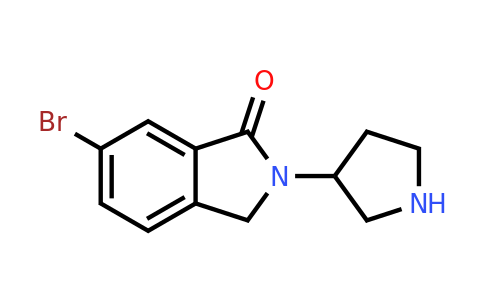 1443285-83-3 | 6-Bromo-2-(pyrrolidin-3-yl)isoindolin-1-one