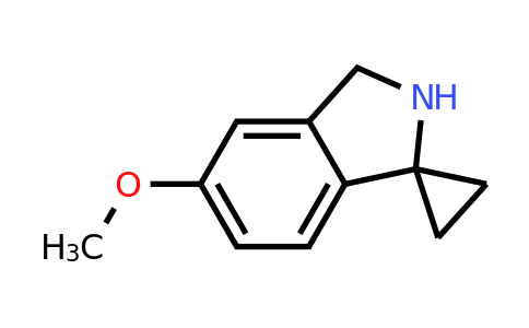 1447607-19-3 | 5'-Methoxyspiro[cyclopropane-1,1'-isoindoline]