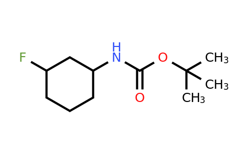 tert-butyl N-(3-fluorocyclohexyl)carbamate