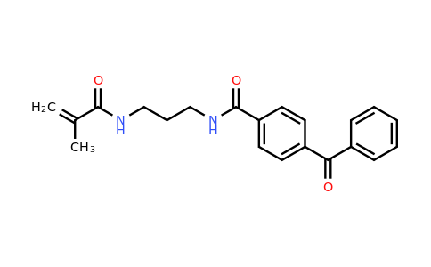 165391-55-9 | 4-Benzoyl-N-[3-(2-methyl-acryloylamino)-propyl]-benzamide