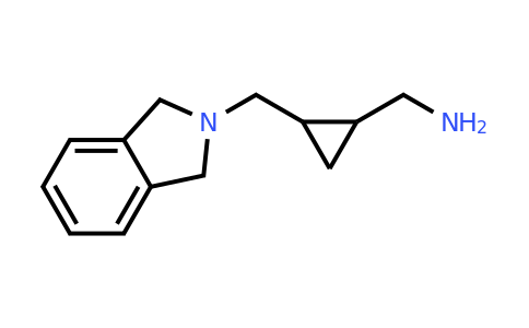 1707568-73-7 | (2-(Isoindolin-2-ylmethyl)cyclopropyl)methanamine