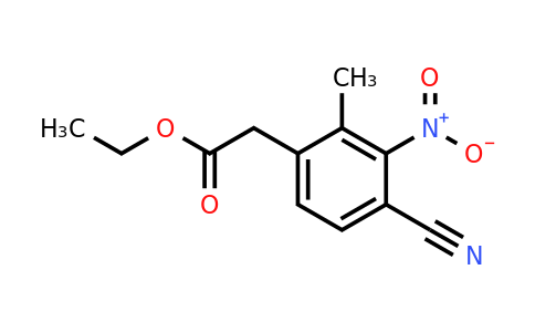 1804415-73-3 | Ethyl 4-cyano-2-methyl-3-nitrophenylacetate