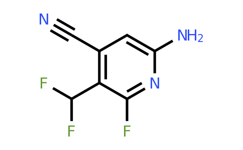 1804698-42-7 | 6-Amino-4-cyano-3-(difluoromethyl)-2-fluoropyridine