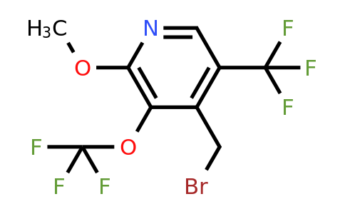 1804759-30-5 | 4-(Bromomethyl)-2-methoxy-3-(trifluoromethoxy)-5-(trifluoromethyl)pyridine