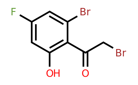 1805107-76-9 | 2'-Bromo-4'-fluoro-6'-hydroxyphenacyl bromide