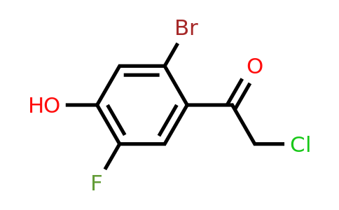 1805108-00-2 | 2'-Bromo-5'-fluoro-4'-hydroxyphenacyl chloride