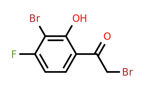 1805554-03-3 | 3'-Bromo-4'-fluoro-2'-hydroxyphenacyl bromide