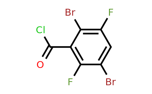 1806321-98-1 | 2,5-Dibromo-3,6-difluorobenzoyl chloride